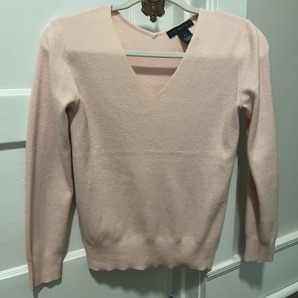Joan Vaas Light Pink Sweater